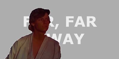 Luke Skywalker considers the binary sunset