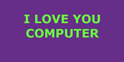 A lovesong for the internet and computers and that one virus